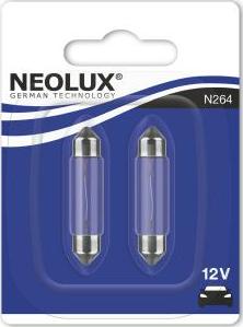 NEOLUX® N264-02B - Крушка с нагреваема жичка, светлини на рег. номер vvparts.bg