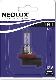 NEOLUX® N711-01B - Крушка с нагреваема жичка, фар за дълги светлини vvparts.bg