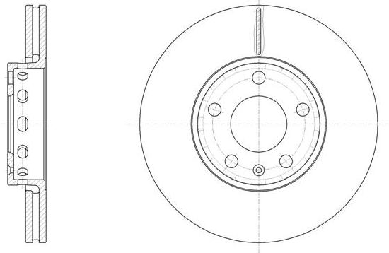 NEW BLOX NB014390V05F - Спирачен диск vvparts.bg