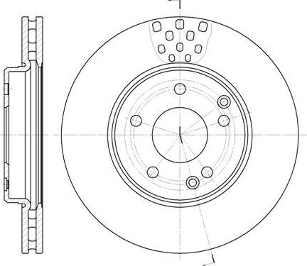 NEW BLOX NB018620V05F - Спирачен диск vvparts.bg