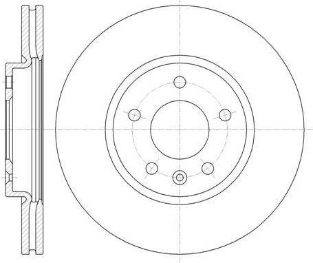 NEW BLOX NB024250V05F - Спирачен диск vvparts.bg