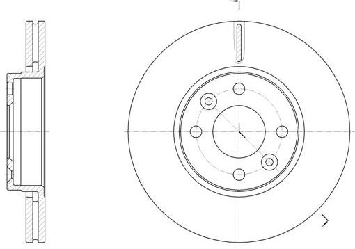 NEW BLOX NB025850V04F - Спирачен диск vvparts.bg