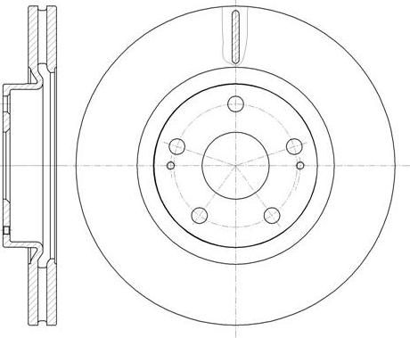 NEW BLOX NB021610V05F - Спирачен диск vvparts.bg