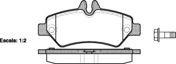 NEW BLOX NB29190V00 - Комплект спирачно феродо, дискови спирачки vvparts.bg