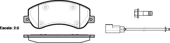 NEW BLOX NB24484V02 - Комплект спирачно феродо, дискови спирачки vvparts.bg