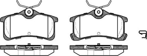 NEW BLOX NB24013V02 - Комплект спирачно феродо, дискови спирачки vvparts.bg