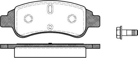 NEW BLOX NB24101S03 - Комплект спирачно феродо, дискови спирачки vvparts.bg