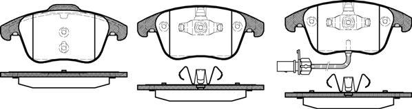 NEW BLOX NB24705V01 - Комплект спирачно феродо, дискови спирачки vvparts.bg