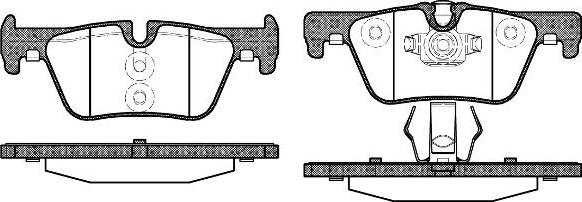 NEW BLOX NB25307N00 - Комплект спирачно феродо, дискови спирачки vvparts.bg