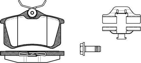 NEW BLOX NB20960T16 - Комплект спирачно феродо, дискови спирачки vvparts.bg