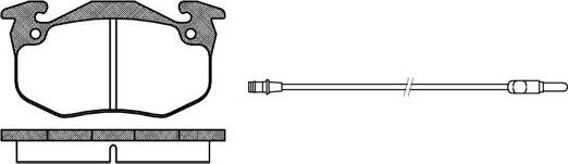 NEW BLOX NB20634V02 - Комплект спирачно феродо, дискови спирачки vvparts.bg