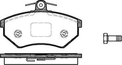 NEW BLOX NB20168T16 - Комплект спирачно феродо, дискови спирачки vvparts.bg