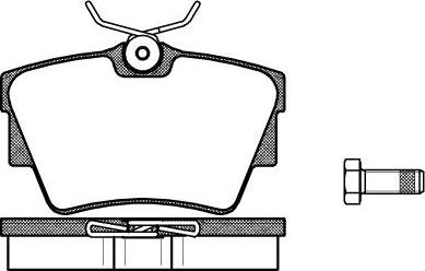 NEW BLOX NB21882S01 - Комплект спирачно феродо, дискови спирачки vvparts.bg