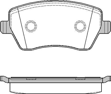 NEW BLOX NB23973V00 - Комплект спирачно феродо, дискови спирачки vvparts.bg