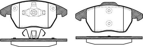 Textar 23589 190 0 5 - Комплект спирачно феродо, дискови спирачки vvparts.bg