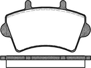 NEW BLOX NB23613N00 - Комплект спирачно феродо, дискови спирачки vvparts.bg