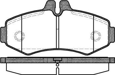 NEW BLOX NB23022N00 - Комплект спирачно феродо, дискови спирачки vvparts.bg