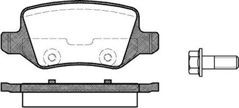 NEW BLOX NB23138N00 - Комплект спирачно феродо, дискови спирачки vvparts.bg