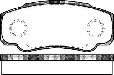 Textar 23921 191 1 4 - Комплект спирачно феродо, дискови спирачки vvparts.bg