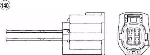 NGK 9371 - Ламбда-сонда vvparts.bg