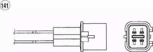 NGK 97059 - Ламбда-сонда vvparts.bg