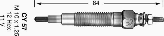 NGK 4994 - Подгревна свещ vvparts.bg