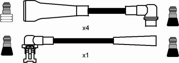 NGK 44306 - Комплект запалителеи кабели vvparts.bg