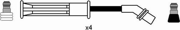 NGK 44292 - Комплект запалителеи кабели vvparts.bg