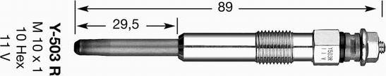 NGK 4279 - Подгревна свещ vvparts.bg