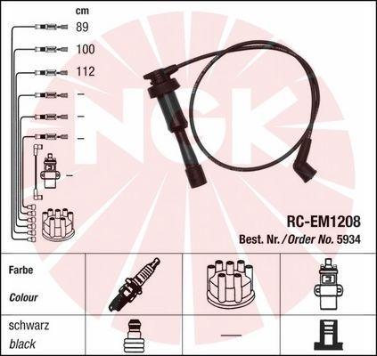 NGK 5934 - Комплект запалителеи кабели vvparts.bg