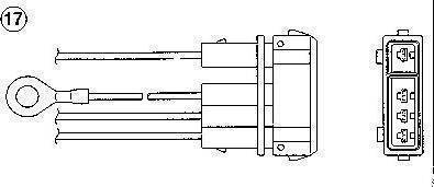 NGK 93817 - Ламбда-сонда vvparts.bg