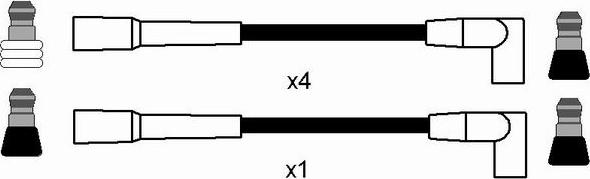 NGK 0778 - Комплект запалителеи кабели vvparts.bg