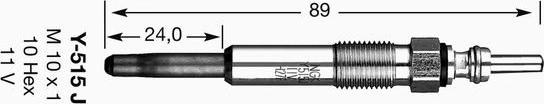 NGK 6892 - Подгревна свещ vvparts.bg