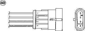 NGK 1800 - Ламбда-сонда vvparts.bg