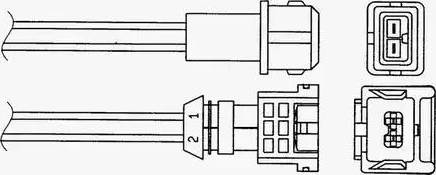 NGK 1755 - Ламбда-сонда vvparts.bg