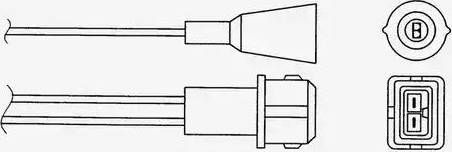 NGK 1763 - Ламбда-сонда vvparts.bg