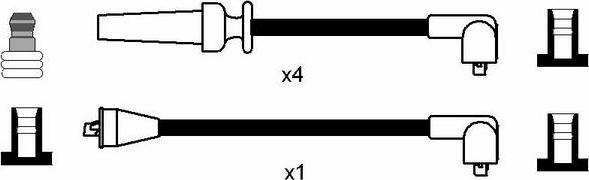 NGK 8461 - Комплект запалителеи кабели vvparts.bg