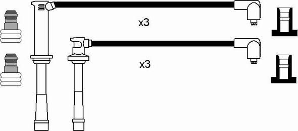 NGK 8526 - Комплект запалителеи кабели vvparts.bg