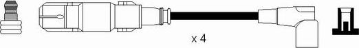 NGK 7303 - Комплект запалителеи кабели vvparts.bg