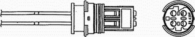 NGK OZA457-EE12 - Ламбда-сонда vvparts.bg