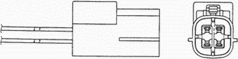 NGK OZA544-N7 - Ламбда-сонда vvparts.bg