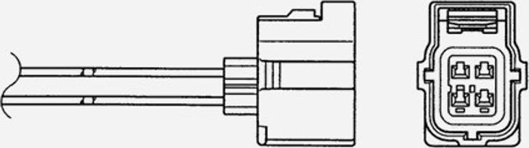 NGK OZA571EC2 - Ламбда-сонда vvparts.bg