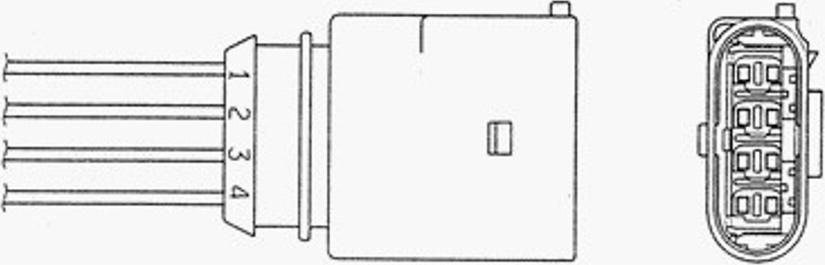 NGK OZA659-EE64 - Ламбда-сонда vvparts.bg