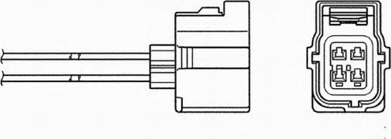 NGK OZA623C1 - Ламбда-сонда vvparts.bg