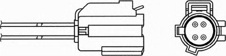 NGK OZA248-C1 - Ламбда-сонда vvparts.bg