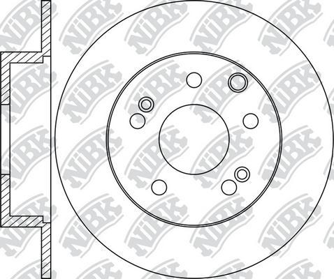 NiBK RN1996 - Спирачен диск vvparts.bg