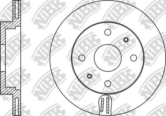 NiBK RN1988 - Спирачен диск vvparts.bg