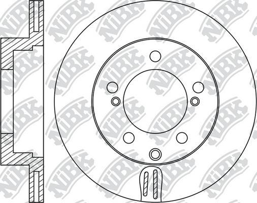 NiBK RN1975 - Спирачен диск vvparts.bg