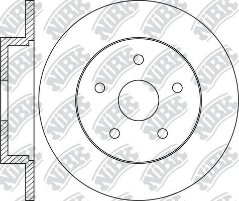 NiBK RN1159 - Спирачен диск vvparts.bg