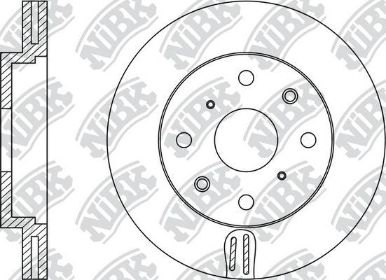 NiBK RN1137 - Спирачен диск vvparts.bg